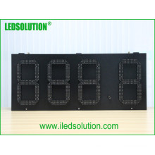 Display LED de preço de gás